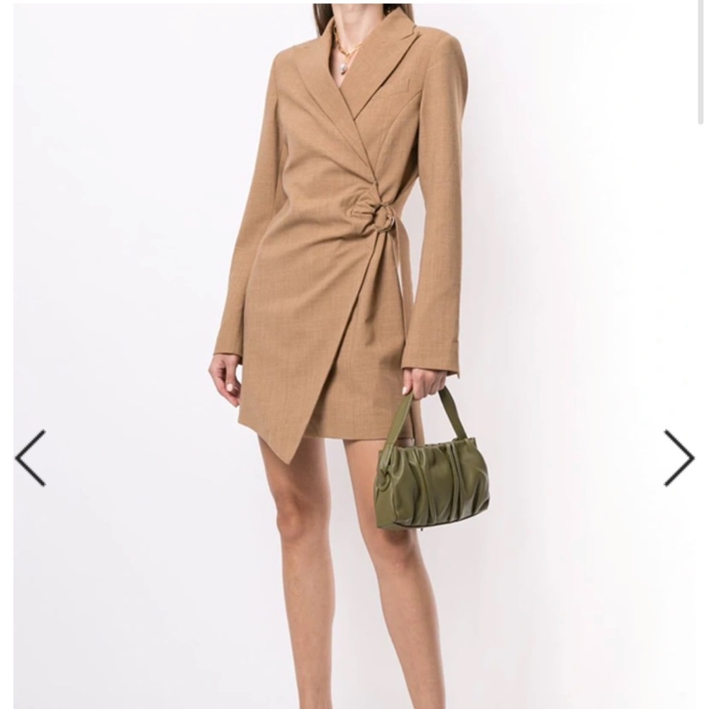 ANNA QUAN BLAZER Valentina Wrap mini dress